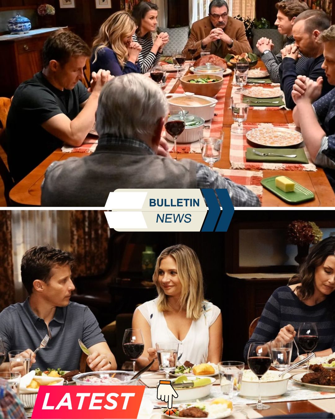 EXCLUSIVE: The ‘Blue Bloods’ Gang Have the Most Uncomfortable Family Dinner Ever