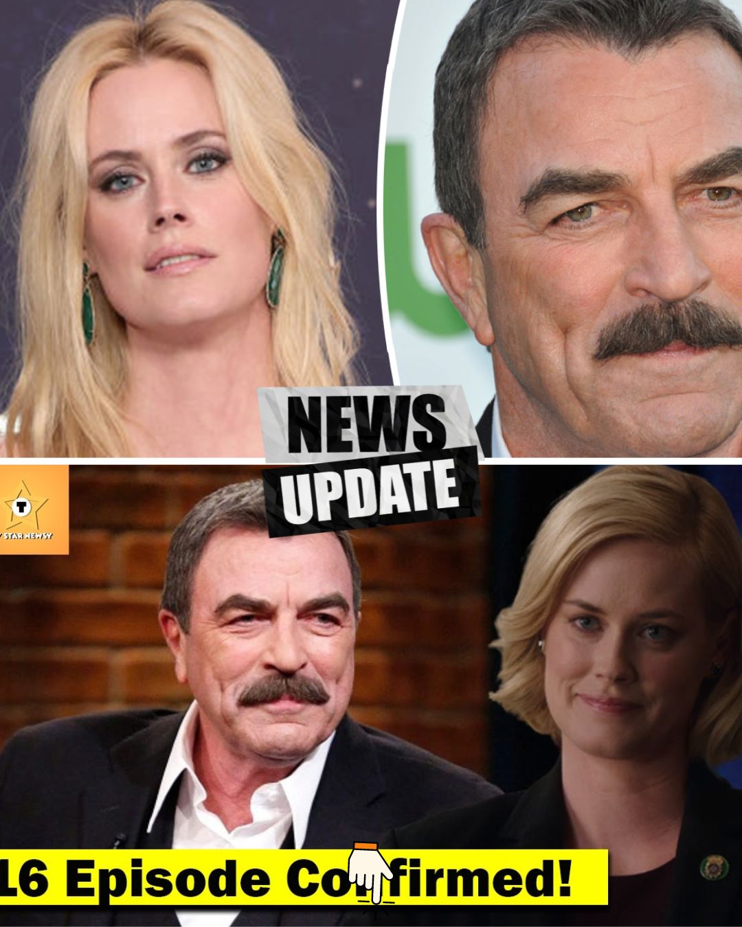 The Real Reason Tom Selleck Rewrote A Blue Bloods Scene For Abigail Hawk