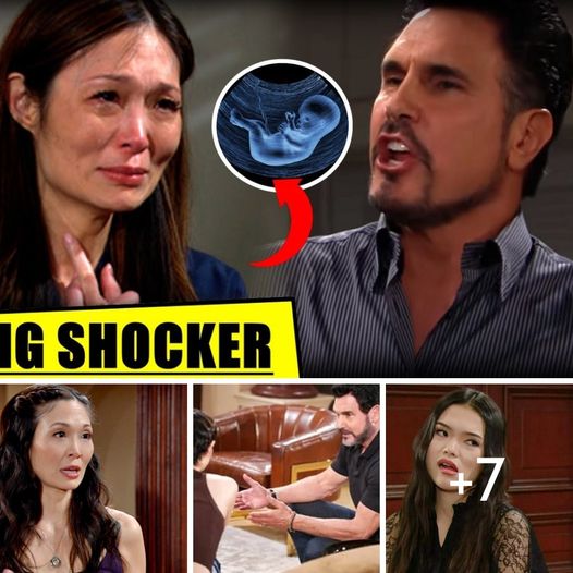 SHOCKING TWIST!!! Poppy finds out she is pregnant after breaking up with Bill CBS The Bold and the Beautiful Spoilers