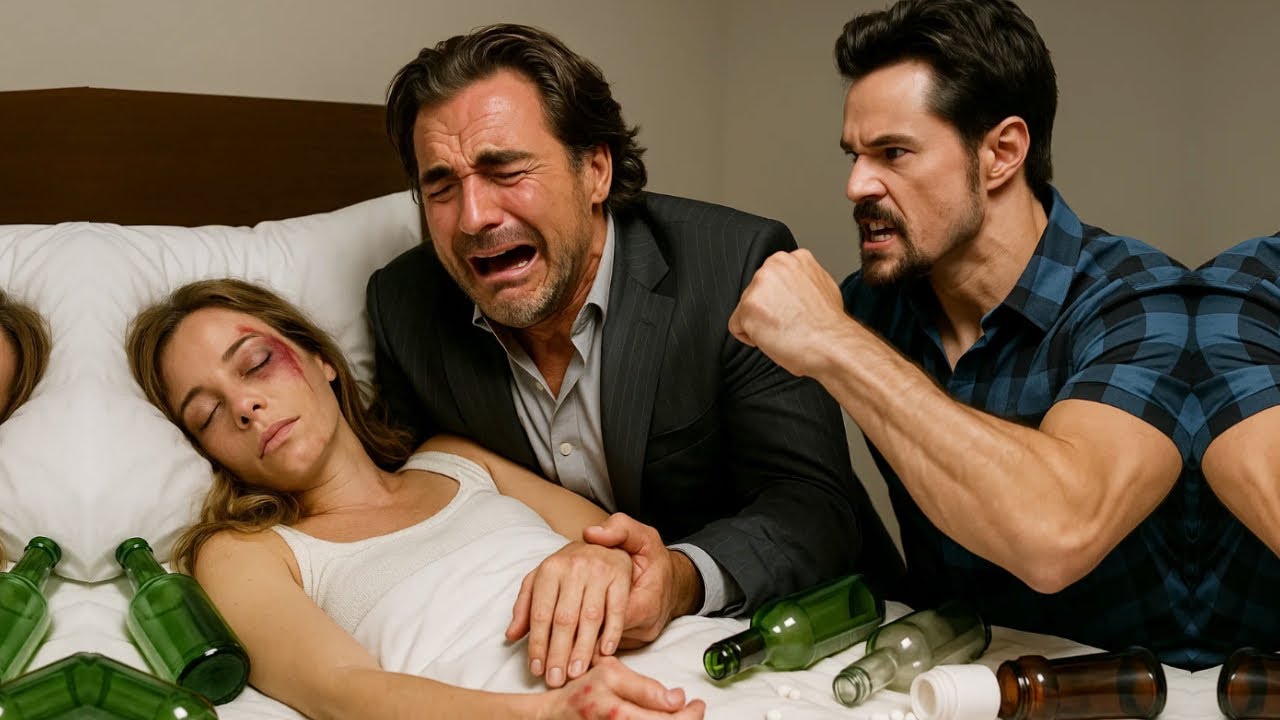 B&B SHOCKER: Taylor Hayes Spirals Into Tragedy — Alcohol, Pills, and Heartbreak Lead to Her Devastating Death After Ridge’s Rejection!
